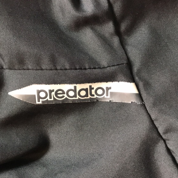 Adidas Predator black mesh lined unisex jacket - Picture 5 of 8